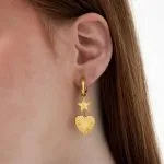 Oorbellen Ster Hartje