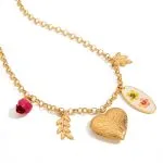 Bedelketting Love and Flowers