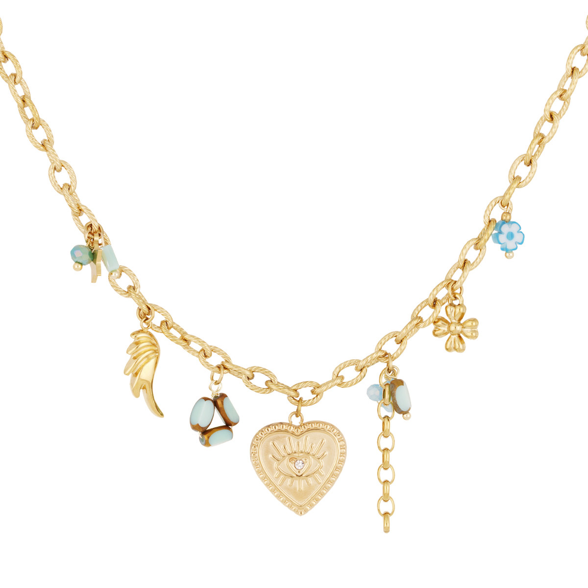 Bedelketting goud Bedelketting goud
