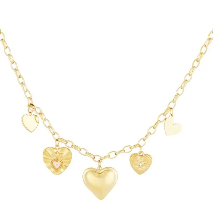 Bedelketting hartjes