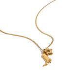 Cowboy ketting met laars