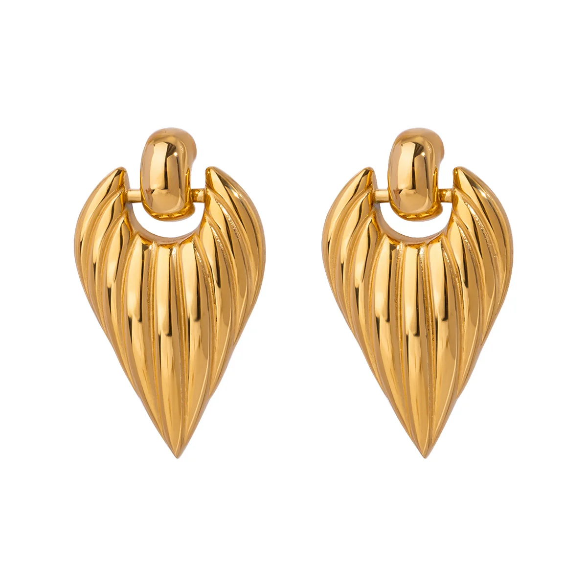 Gold Statement Oorbellen Gold Statement Oorbellen