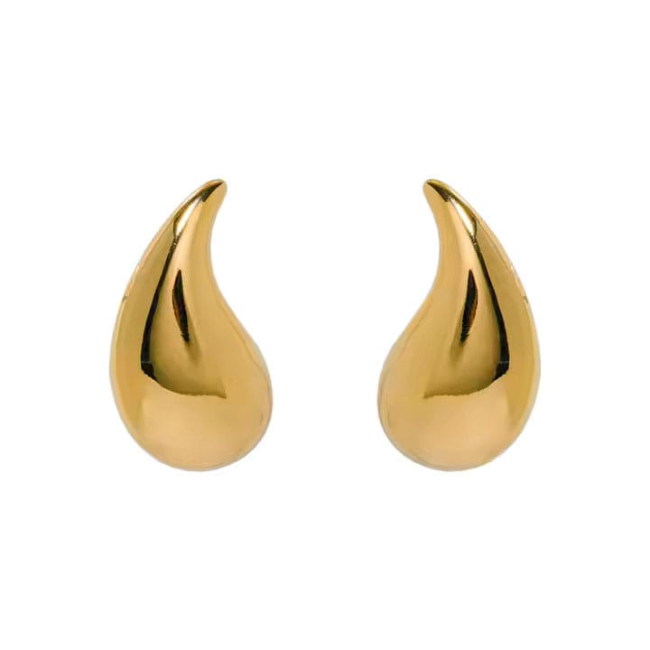 Gouden Traan oorbellen