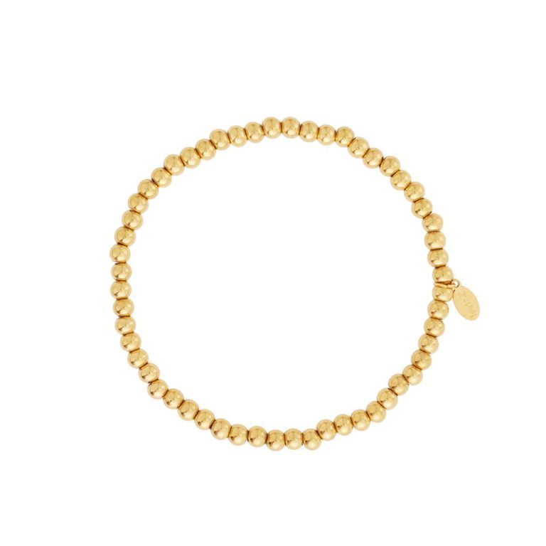 Gouden kralenarmband