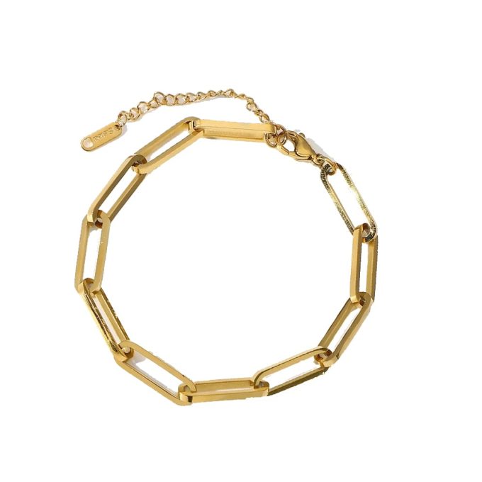 Grote Paperclib armband