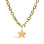 Ketting met ster hanger