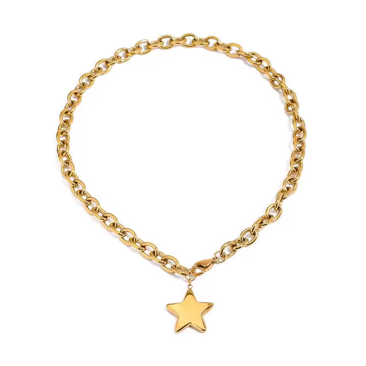 Ketting met ster Ketting met ster