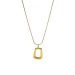 Ketting met vierkante hanger