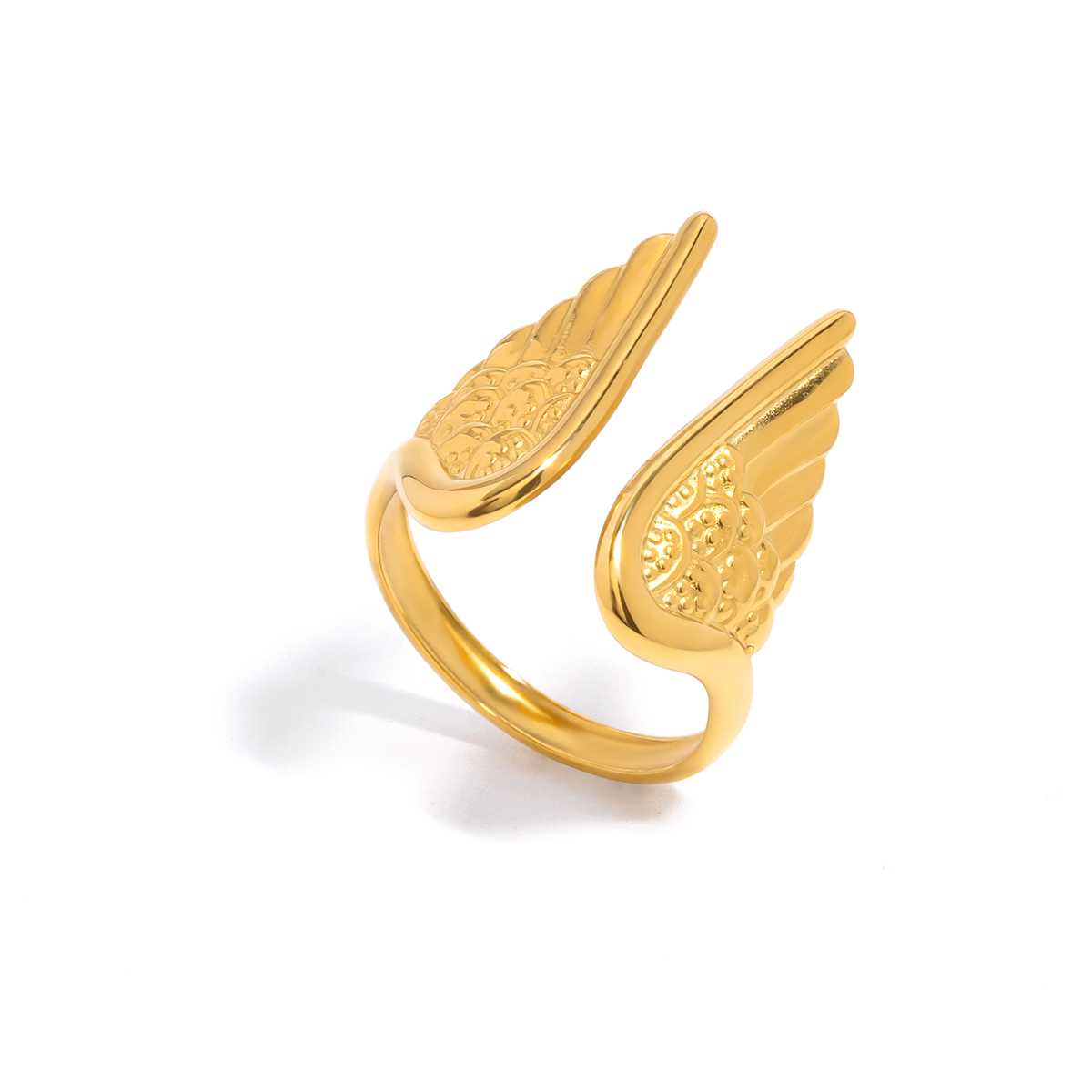 Ring met engelen vleugels Ring met engelen vleugels