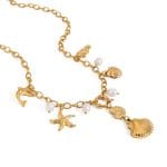 Zomer ketting met bedels