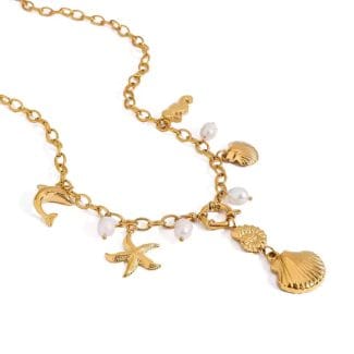 Zomer ketting met bedels