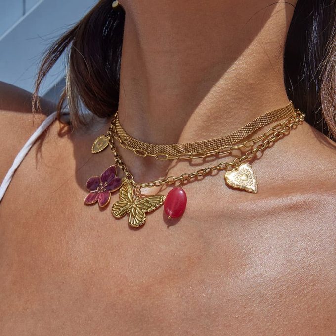 Bedelketting bloemen