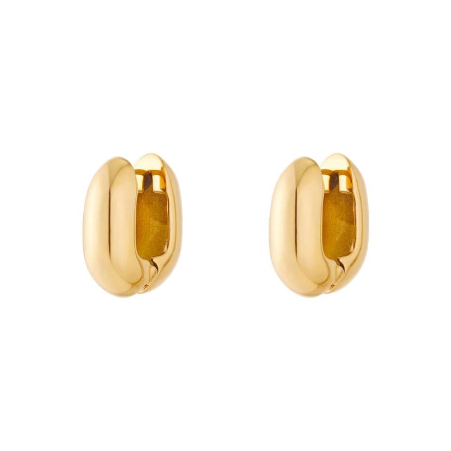 Gouden Creolen Bold Gouden Creolen Bold