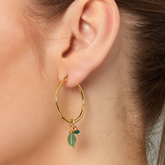 Gouden Hoop oorbellen