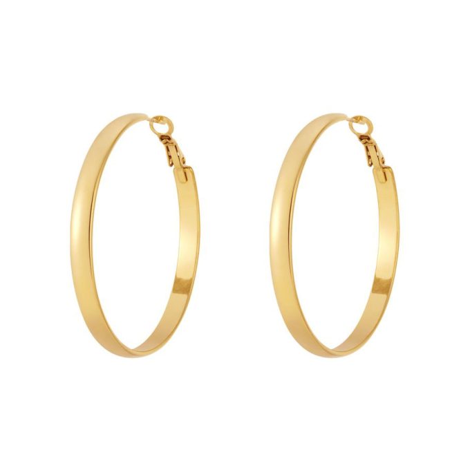 Hoop oorbellen 5 cm
