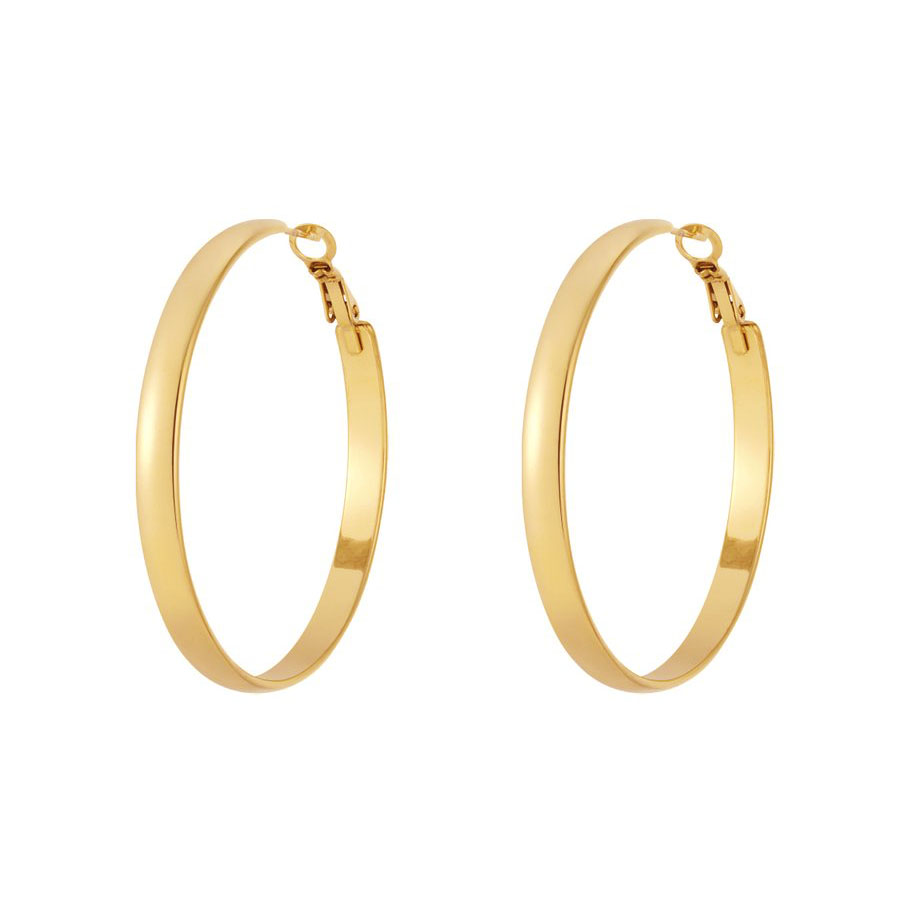 Hoop oorbellen 5 cm Hoop oorbellen 5 cm