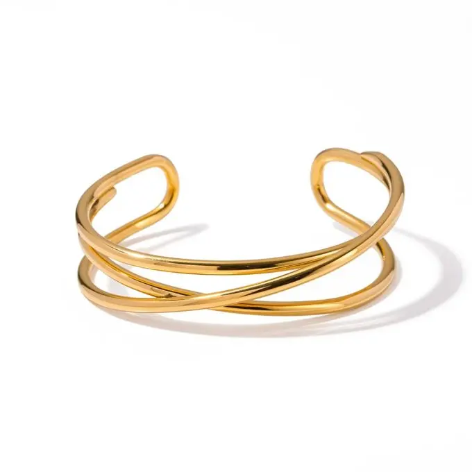 gouden bangle armband