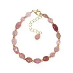 Aardbeienkwarts armband