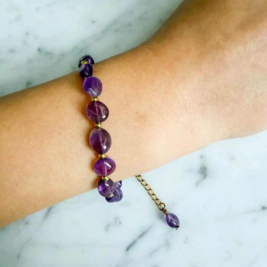 Amethist Armband