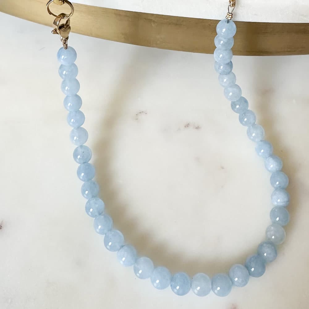 Aquamarijn Telefoonkoord Aquamarijn blauw