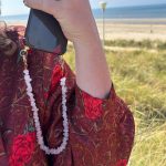 Rozenkwarts telefoonkoord