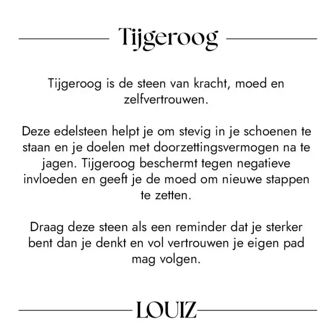 Tijgeroog betekenis