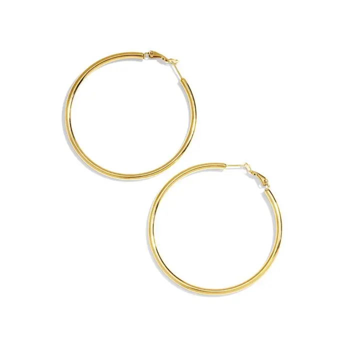 Basic Babe Hoops oorbellen