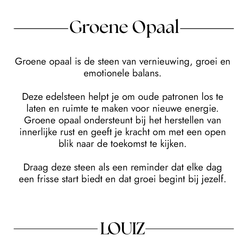 Groene opaal