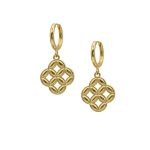 Oorbellen met keltische hanger