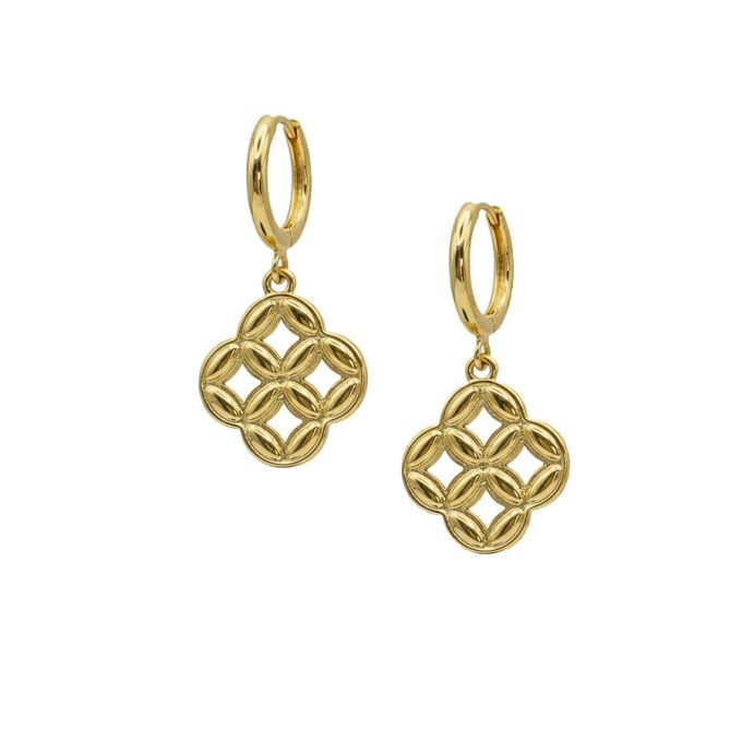 Oorbellen met keltische hanger