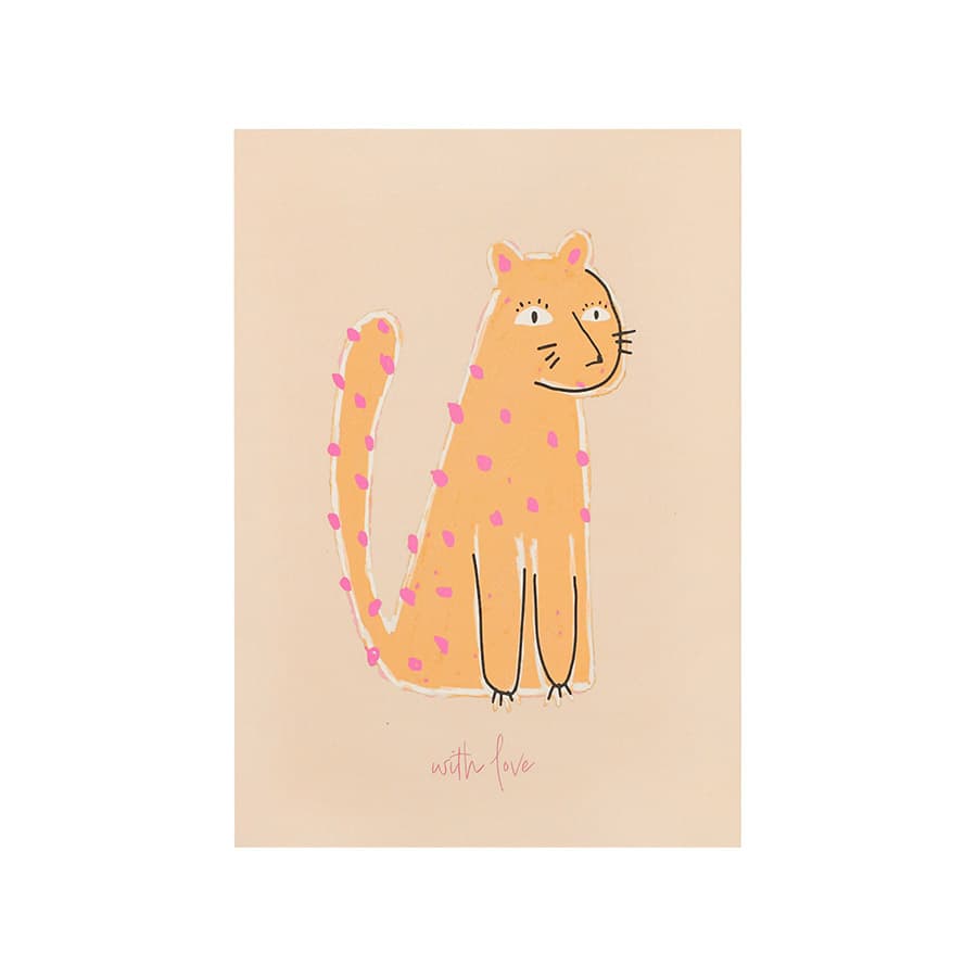 Wenskaart With Love Wenskaart With Love