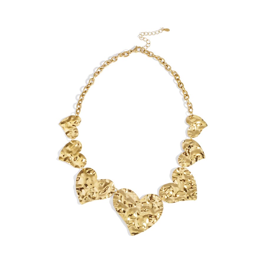bold hartjes ketting bold hartjes ketting