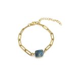 Armband met apatiet steen