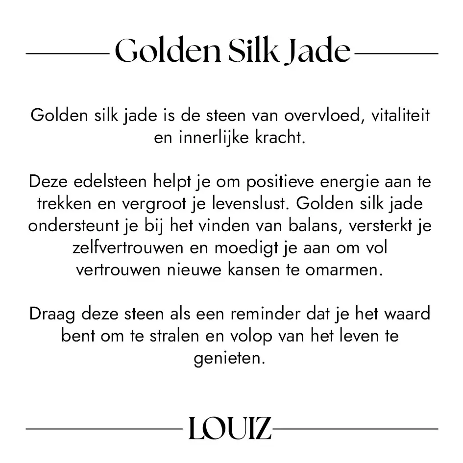 Golden Silk Jade betekenis Golden Silk Jade betekenis
