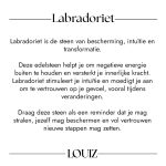 Labradoriet betekenis