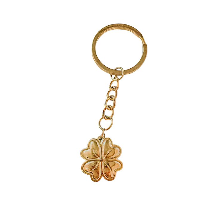 Sleutelhanger klavertje 4