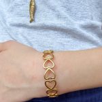 Open Hartjes Bangle Armband