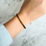 Rhombus armband goud