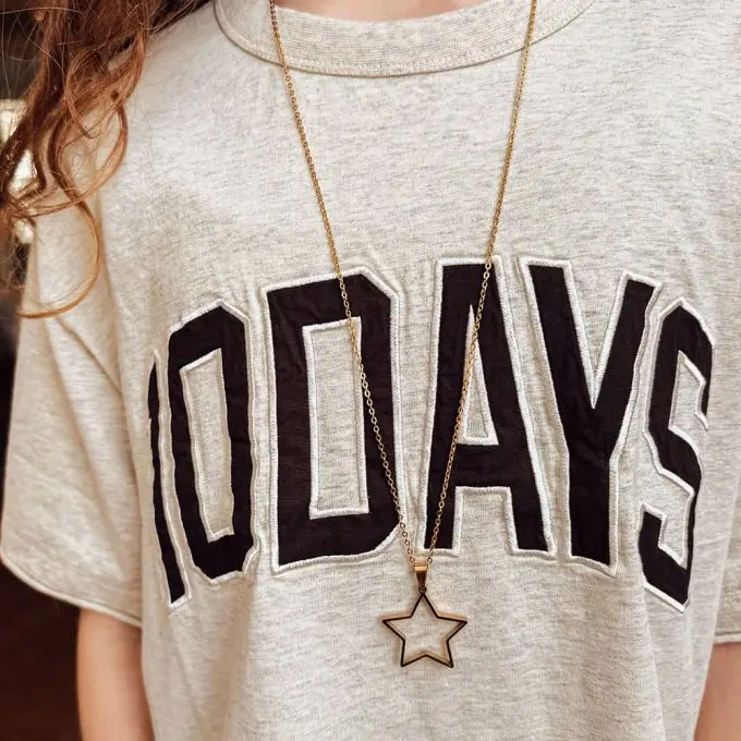 Lange ketting met ster