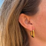 Rechthoekige oorbellen