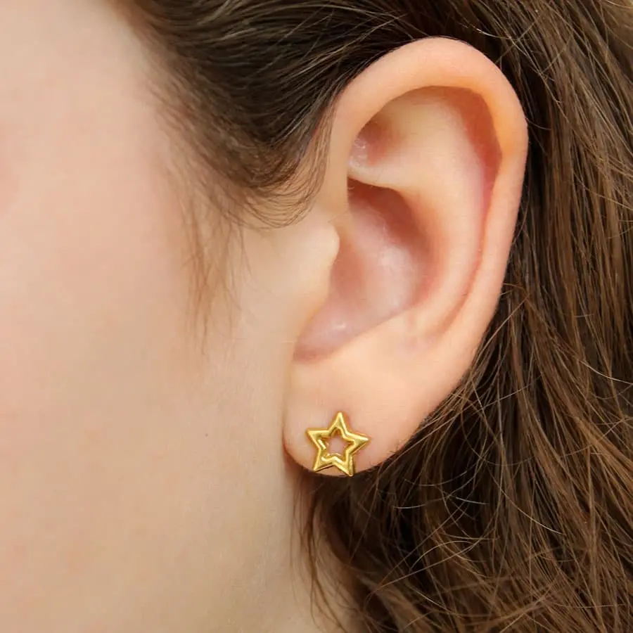 Sterretjes oorbellen