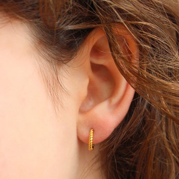 Gouden Oorringen Klein