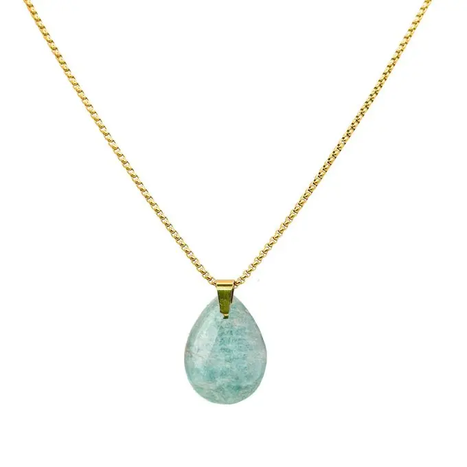 Ketting met amazoniet