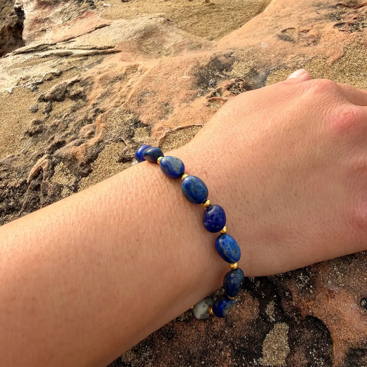 Lapis Lazuli armbandje Lapis Lazuli armbandje