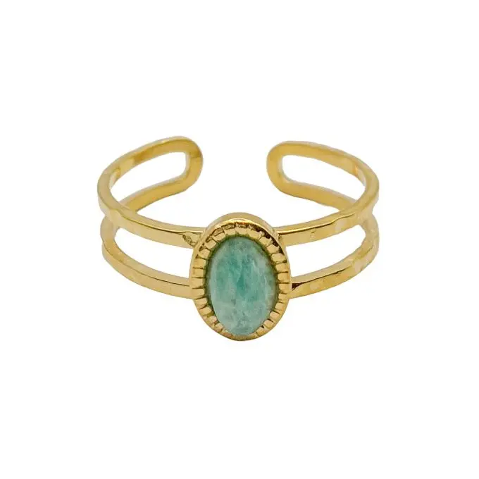 Amazoniet Ring