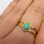Amazoniet Ring