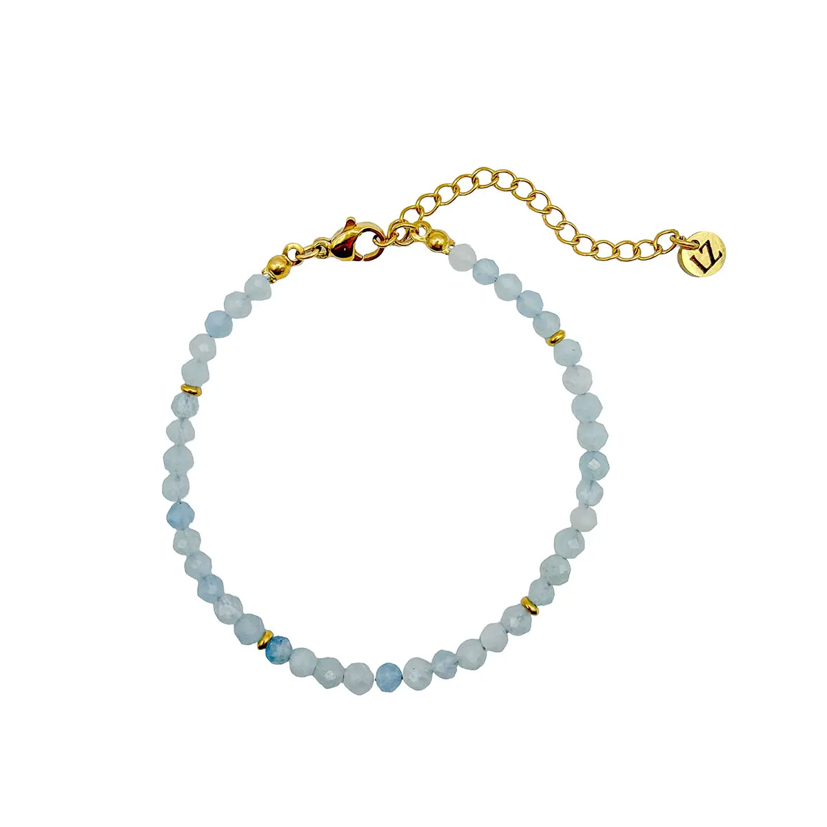 Aquamarijn Armbandje