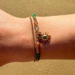 Jade armband met Goud Zonnebedel