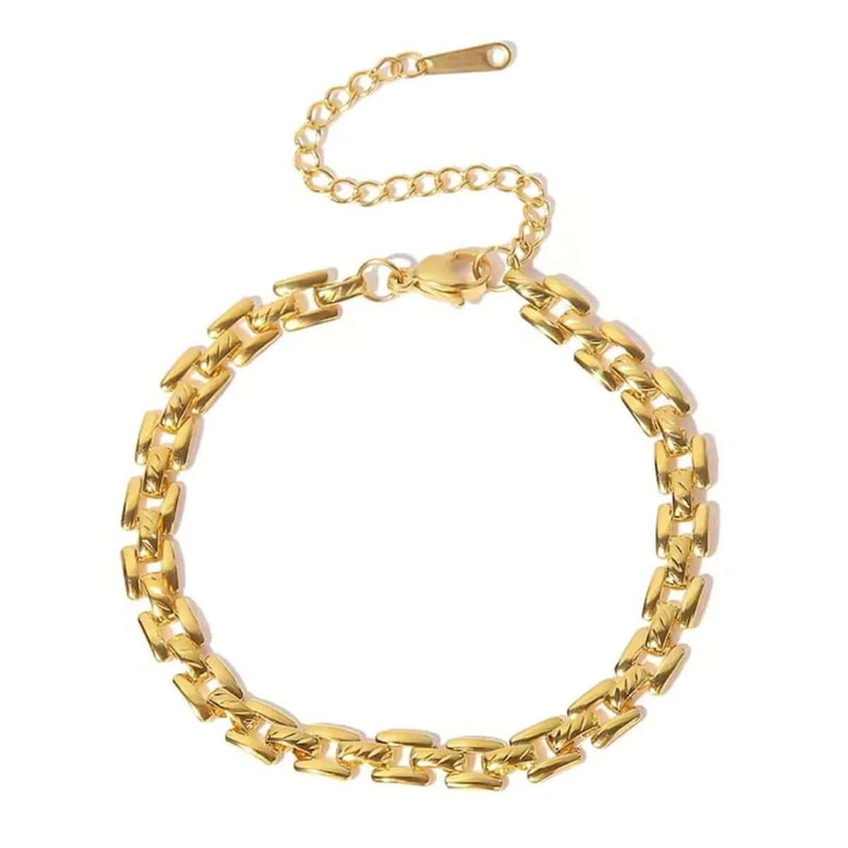 Brede Schakelarmband