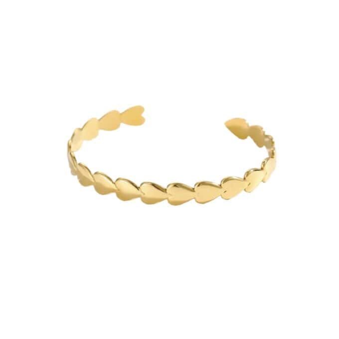 Hartjes Bangle 14K Goldplated